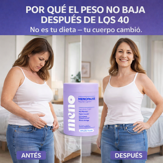 MENO – Suplemento Natural para la Menopausia y Control del Peso