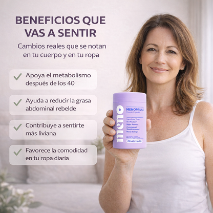MENO – Suplemento Natural para la Menopausia y Control del Peso
