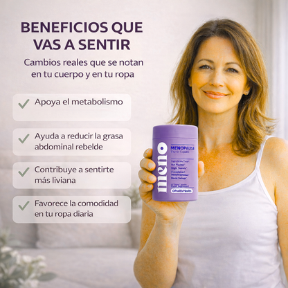 MENO – Suplemento para la Menopausia y Control del Peso