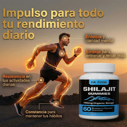 60 GOMITAS SHILAJIT - Poder, Energía y Desempeño Máximo