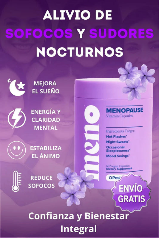 MENO – Suplemento Natural para la Menopausia