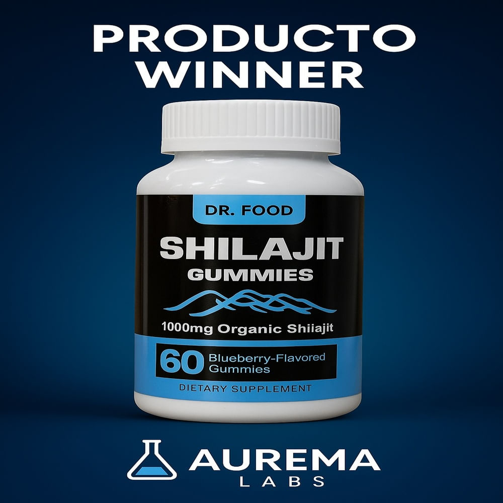 60 GOMITAS SHILAJIT - Poder, Energía y Desempeño Máximo