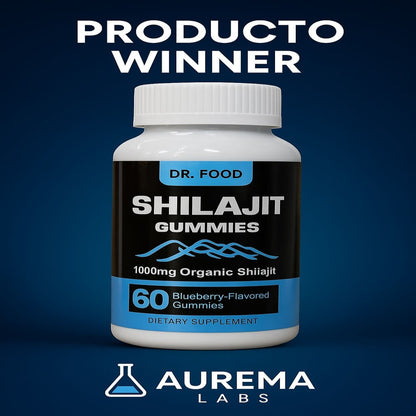 60 GOMITAS SHILAJIT - Poder, Energía y Desempeño Máximo